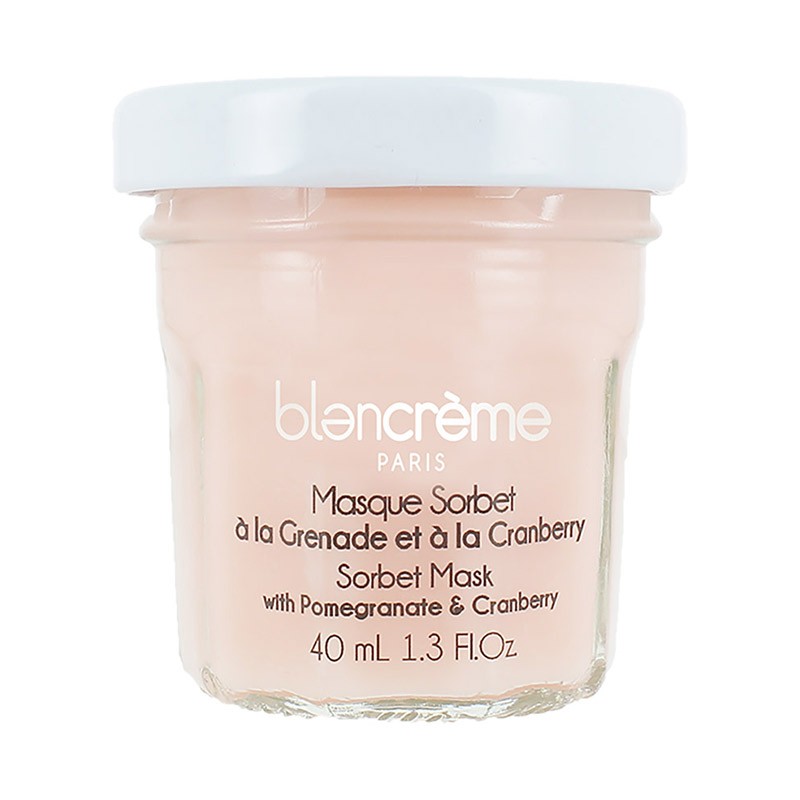 GRANATÆBLE & TRANEBÆR SORBET MASKE