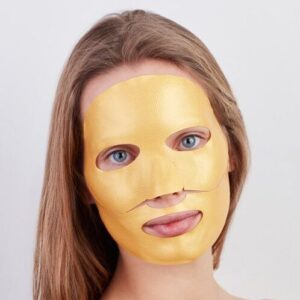 Gold sheet mask