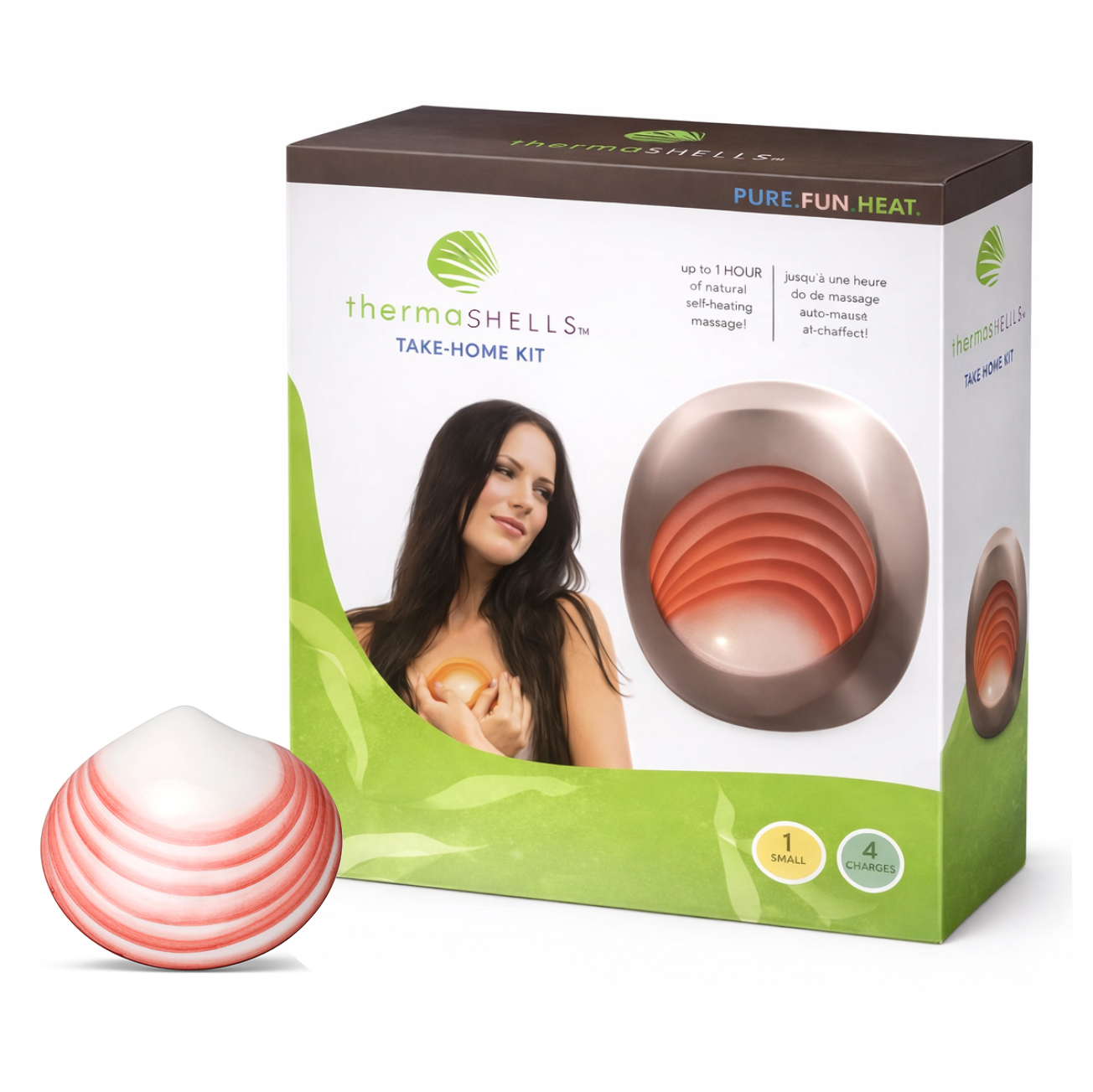 Lava Shells – Massagekit til hjemmebrug