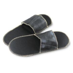 ÅBNE SLIPPERS 100 stk SORT